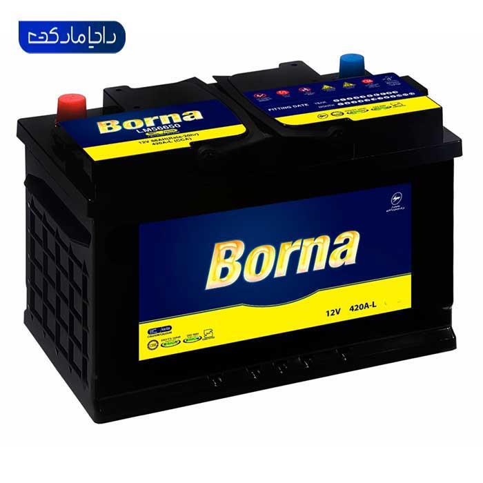 باتری ۶۰ آمپر برنا